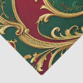 レッドグリーン金ゴールドクリスマスホリデーティッシュペーパー 薄葉紙 (詳細)