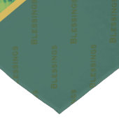 レッドグリーン金ゴールドスターフェスティバルホリデークリスマス ショートテーブルランナー (コーナー)