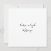 レッドグレーウォーターカラーフローラリース カード (裏面)