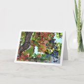 レッドグレープつる植物 カード (正面)