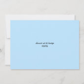 レッドケトルグリル&ピケットフェンスパーティの招待状 招待状 (裏面)