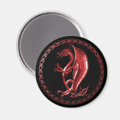 レッドケルトのドラゴンマグネット マグネット (正面/裏面)