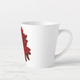 レッドゲルベラデイジーマザーズデイ カフェラテマグ