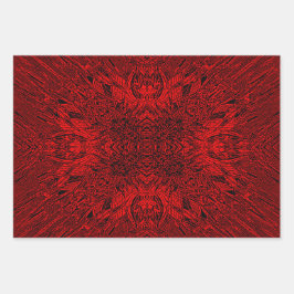 レッドゲルベラ ラッピングペーパーシート