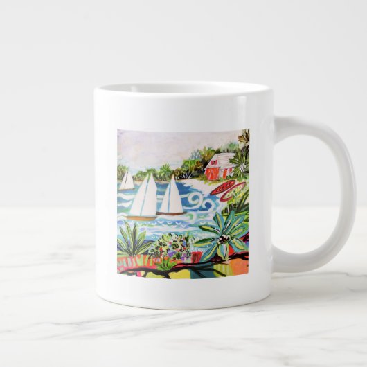 レッドコテージバイザベイII ジャンボコーヒーマグカップ (右)