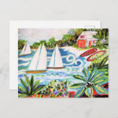 レッドコテージバイザベイII ポストカード (正面/裏面)