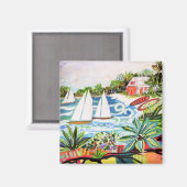 レッドコテージバイザベイII マグネット (正面/裏面)