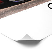 レッドコルベットプリント フォトプリント            (角)