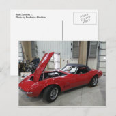 レッドコルベット1 ポストカード (正面/裏面)