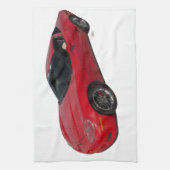 レッドコルベット キッチンタオル (縦)