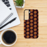 レッドコレットダリアフローラルパターンオンブラック SAMSUNG GALAXY S22ケース<br><div class="desc">赤保護と黄色のCollatette Dahliaの花の写真の画像を特徴とし、黒い背景に内側の花びらと繰り返しパターンで印刷されたサムスンギャラクシーS22電話このトレンディーの電話ケース。おもしろいフローラデザイン!電話スタイルを選択メモ：電話のスタイルを変更する場合は、必要に応じてイメージを編集および調整する必要がある場合がある。</div>