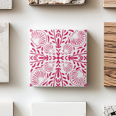 レッドコースタルシーシェルコーラルキッチンバックスプラッシュ タイル