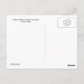 レッドコートハウスダウンタウンダラステキサス州ポストカード ポストカード (裏面)