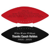 レッドコーパーソナライズされたチ名チームのメンバー年 アメリカンフットボール (パネル)