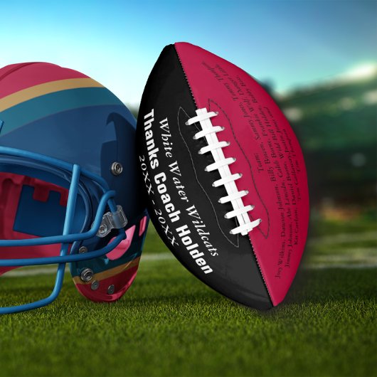 レッドコーパーソナライズされたチ名チームのメンバー年 アメリカンフットボール