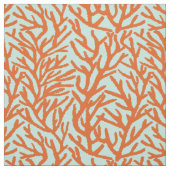 レッドコーラルシーグリーン海 ファブリック (見本)