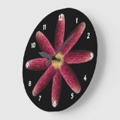 レッドコーンパターン時計 ラージ壁時計 (傾斜)