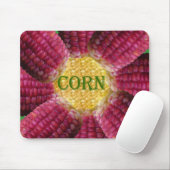 レッドコーンパターン マウスパッド (マウス)