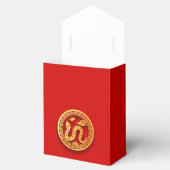 レッドゴールデン中国のスネークペーパーカット2025年 フェイバーボックス (オープン)