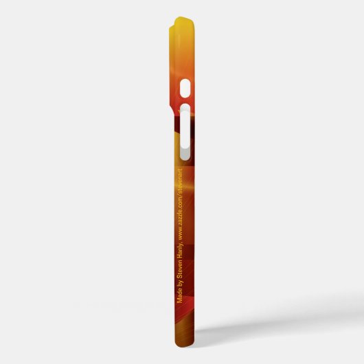 レッドゴールド Case-Mate iPhoneケース (裏面 / 左)