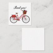 レッドサイクリングありがとう ノートカード (正面/裏面)