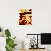 レッドサイクロンのポスター ポスター (ホームオフィス)