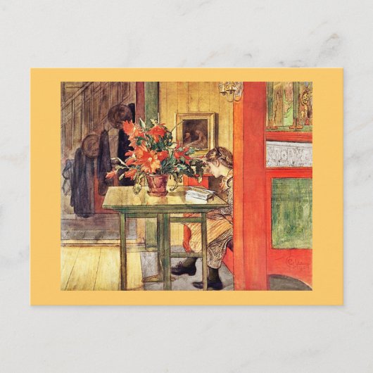 レッドサボテンとリス読ベス ポストカード (正面)