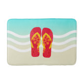 レッドサマービーチビーチサンダルバスマット バスマット (正面)