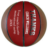 レッドサンキューコーチ バスケットボール (縦)