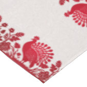 レッドサンクスギビングターキーフローラテーブルクロス テーブルクロス (アングル)