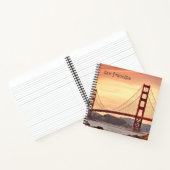 レッドサンセットサンフランシスコ ノートブック (内部)