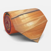 レッドサンセット海シー絵を描スケープアートワーク ネクタイ (ロール)