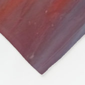 レッドサンセット海シー絵を描スケープアートワーク フリースブランケット (角)