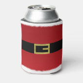 レッドサンタクロースベルト&ホワイトファークリスマスホリデー 缶クーラー (缶裏面)