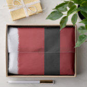 レッドサンタクロースベルト&ホワイトファークリスマスホリデー 薄葉紙 (ギフト)