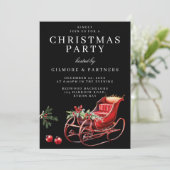 レッドサンタスレイオフィスクリスマスパーティー 招待状 (スタンド正面)