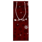 レッドサンタズスレイアンドトナディアワイン抱き枕 ワインギフトバッグ (裏面)