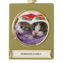 レッドサンタハッツファミリー名を着たホリデーキッチンズ