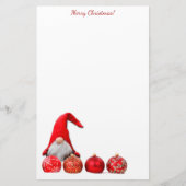 レッドサンタ格言クリスマス 便箋 (正面)