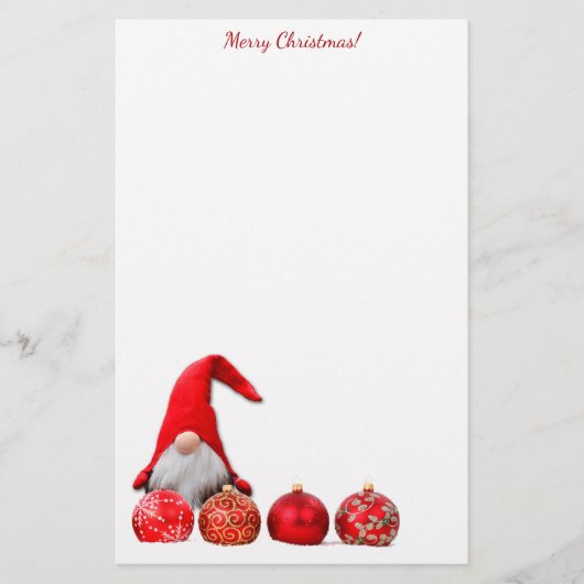 レッドサンタ格言クリスマス 便箋 (正面)