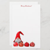 レッドサンタ格言クリスマス 便箋 (正面/裏面)