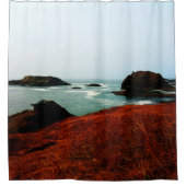 レッドサンダーロックコーブシャワーカーテン シャワーカーテン (正面)