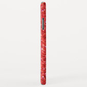 レッドサンディグリッター Case-Mate iPhoneケース (裏面/右)