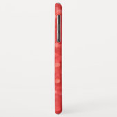 レッドサンディグリッター Case-Mate iPhoneケース (裏面/左)