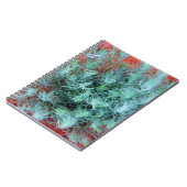 レッドサンドの緑のセージ ノートブック (左側)