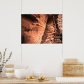 レッドサンドストーン自然 ポスター (キッチン)