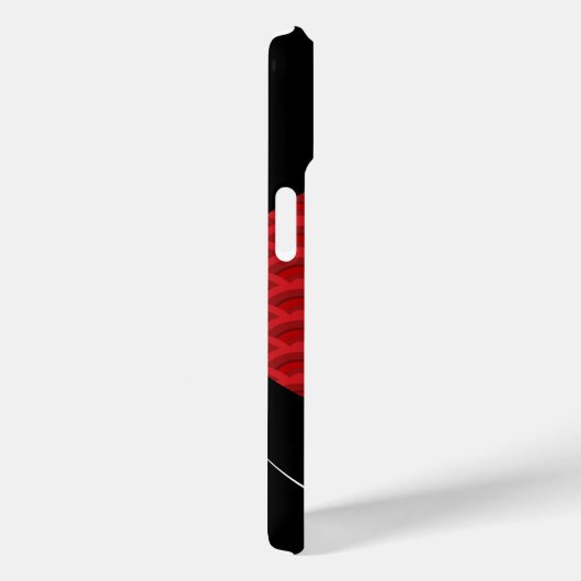 レッドサンヨガスピリチュアルめい想インディアンOmオウムロゴ Case-Mate iPhoneケース (裏面 / 右)