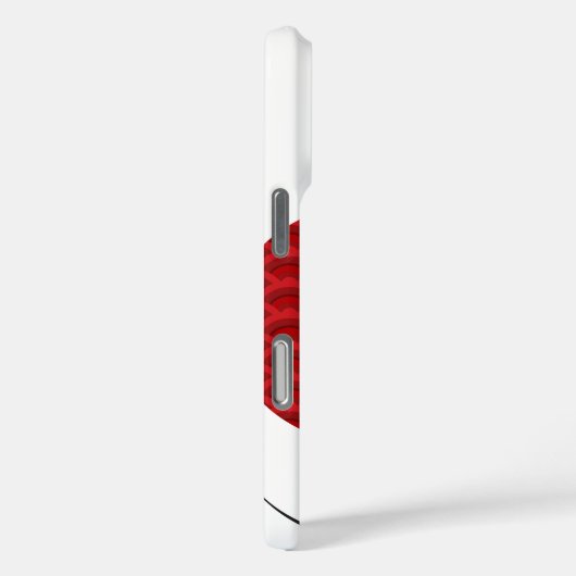 レッドサンヨガスピリチュアルめい想インディアンOm Ohmロゴ Case-Mate iPhoneケース (裏面 / 右)