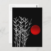 レッドサン白黒禅 ポストカード (正面/裏面)