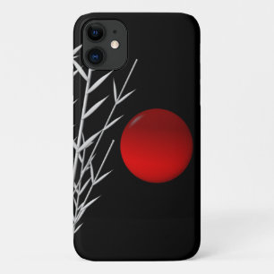 レッドサン白黒禅 iPhone 11 ケース